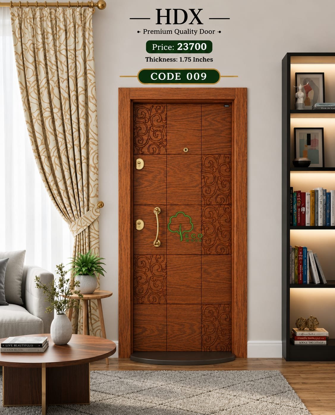 HDX Door Code 009