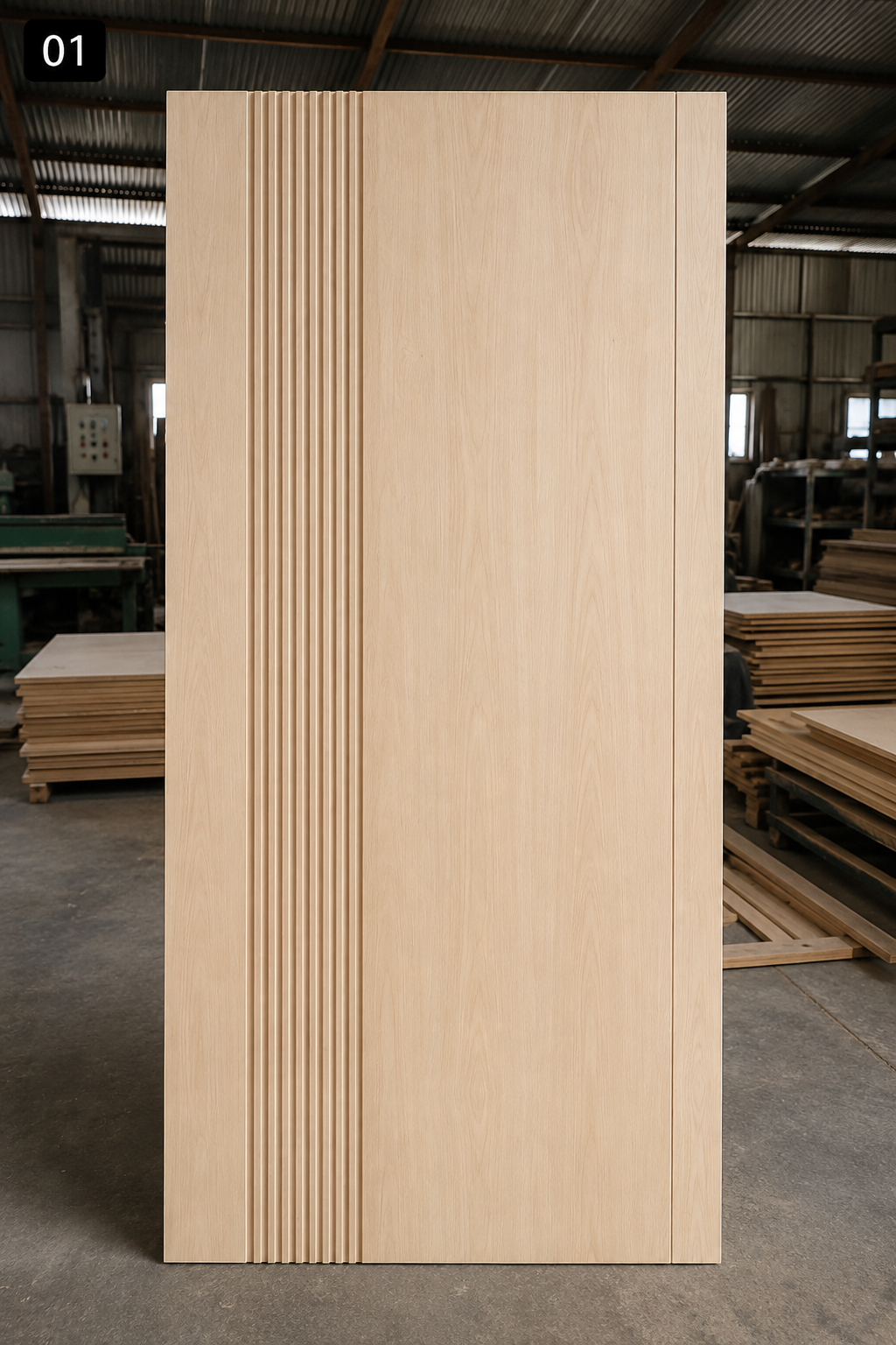 Ash Veneer Door Design 09