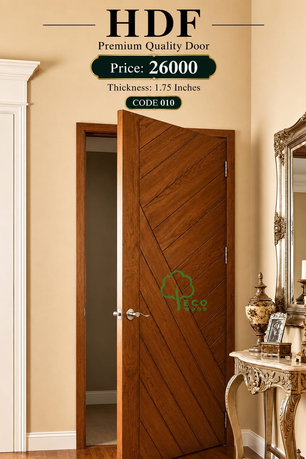 EcoWood HDF Door Code 010