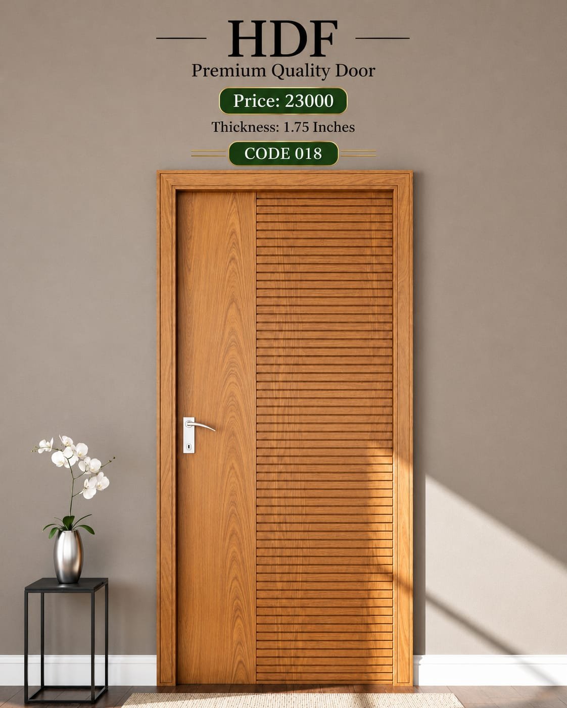 EcoWood HDF Door Code 018