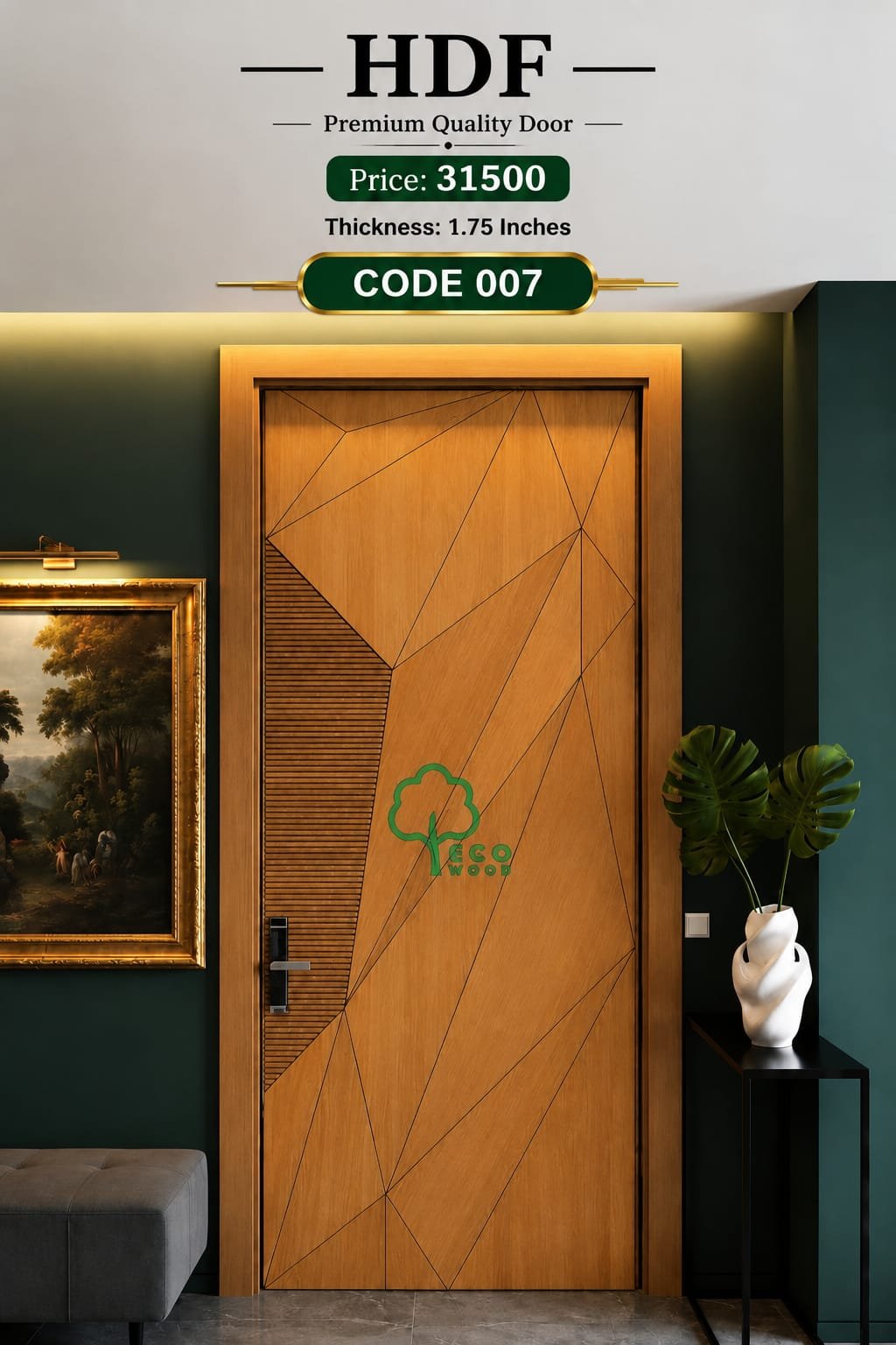 EcoWood HDF Door Code 007